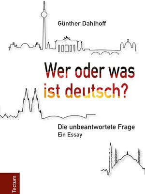 cover image of Wer oder was ist deutsch?
